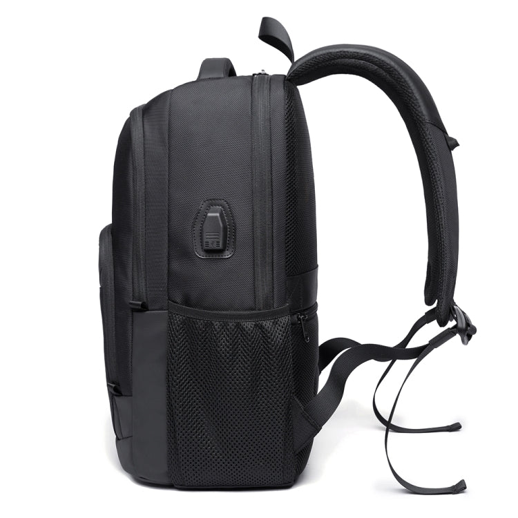 Bange BG-1922 16 inch Men Oxford Fabric Waterproof Backpack with USB Port