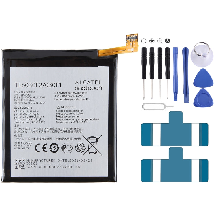 For Alcatel Idol 3C OT-5606 OT5026D 2900mAh Battery Replacement TLp029C7 TLP029C1