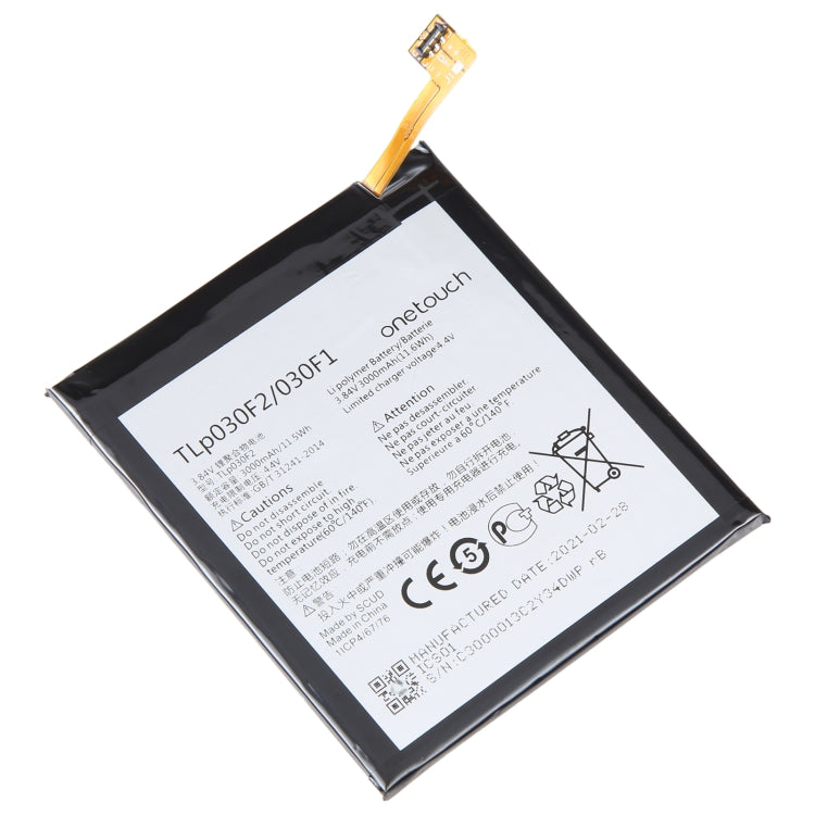 For Alcatel Idol 3C OT-5606 OT5026D 2900mAh Battery Replacement TLp029C7 TLP029C1