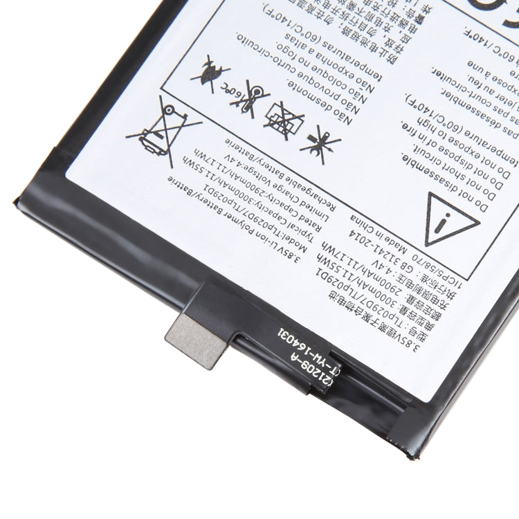 For Alcatel 3 / 5 / TCL v760 / y660 2900mAh Battery Replacement tlp029d7