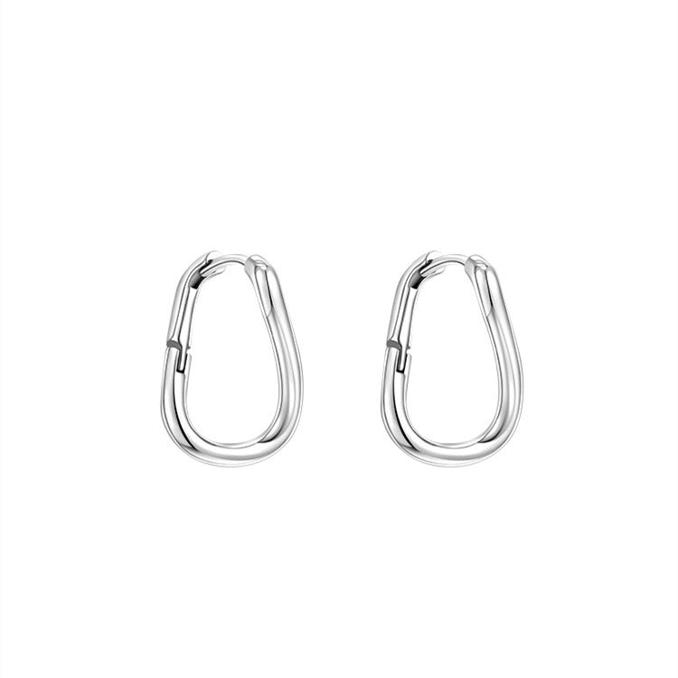 Temperament Ladies Light Luxury Pearl Double Layer Earrings Diamond Earrings, Specification:EH1220