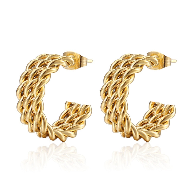 Temperament Ladies Light Luxury Pearl Double Layer Earrings Diamond Earrings, Specification:EH0755
