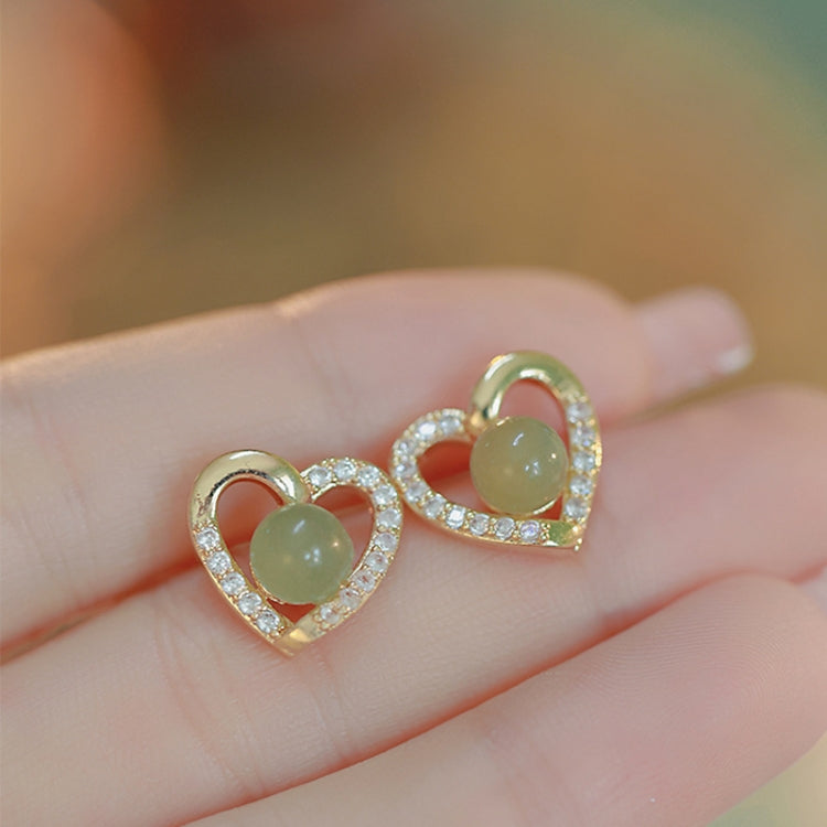 Temperament Ladies Light Luxury Pearl Double Layer Earrings Diamond Earrings, Specification:EH1622
