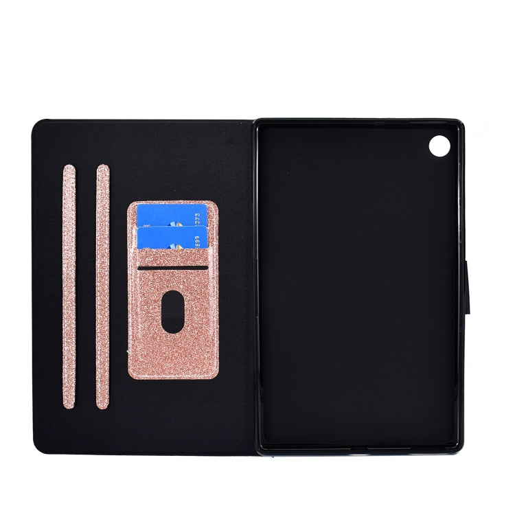 For Huawei MatePad 10.4 2022 Glitter Powder Leather Tablet Case