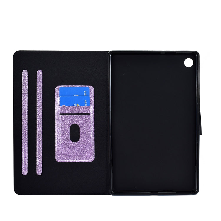 For Huawei MatePad 10.4 2022 Glitter Powder Leather Tablet Case