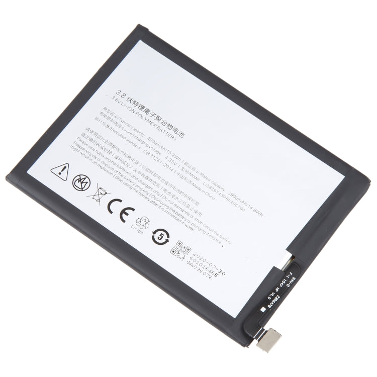 For ZTE Nubia z11 max NX523J 4000mAh Battery Replacement Li3839T43P6h406790