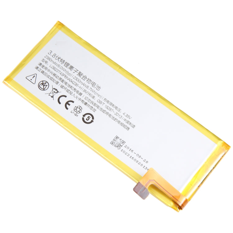 For ZTE Nubia NX507J 2380mAh Battery Replacement Li3823T43P6hA54236-H