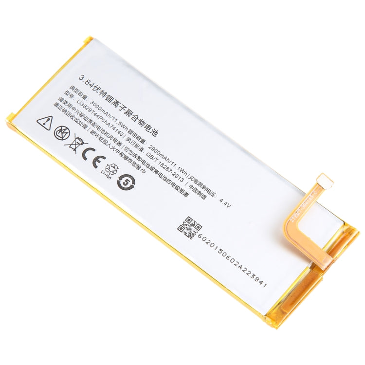 For ZTE Nubia Z9 mini NX511J 3000mAh Battery Replacement Li3829T44P6hA74140