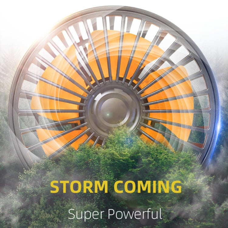 F4310 360-Degree Rotating Adjustable Car Three-Head Fan, Style:5V USB Universal