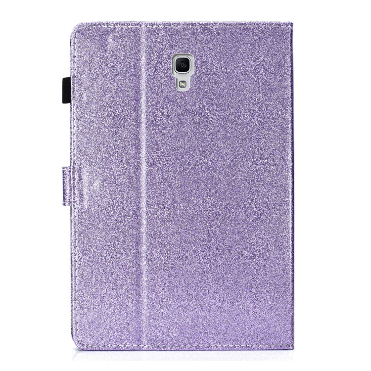 For Samsung Galaxy Tab A 10.5 T590 Love Buckle Glitter Horizontal Flip Leather Case with Holder & Card Slots