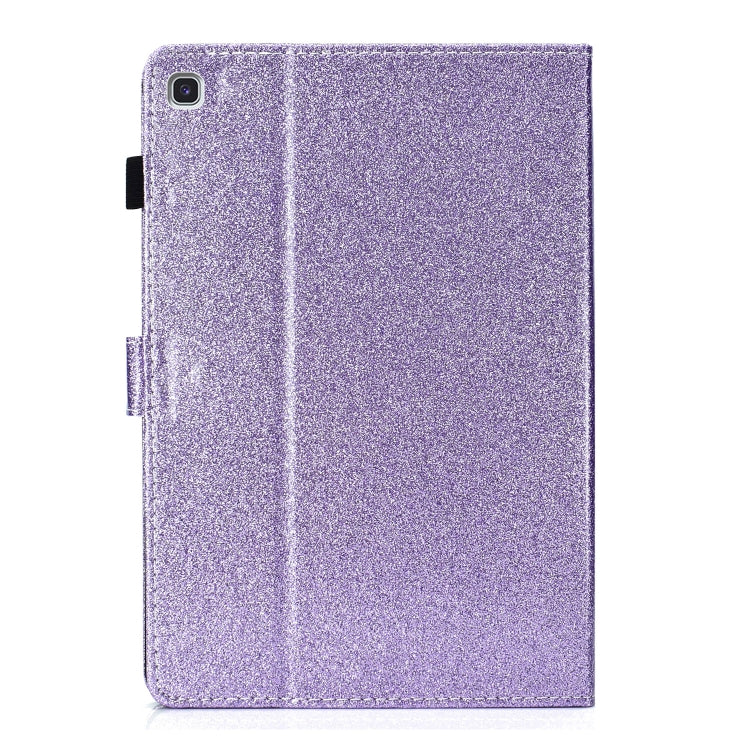 For Samsung Galaxy Tab S5e T720 Love Buckle Glitter Horizontal Flip Leather Case with Holder & Card Slots