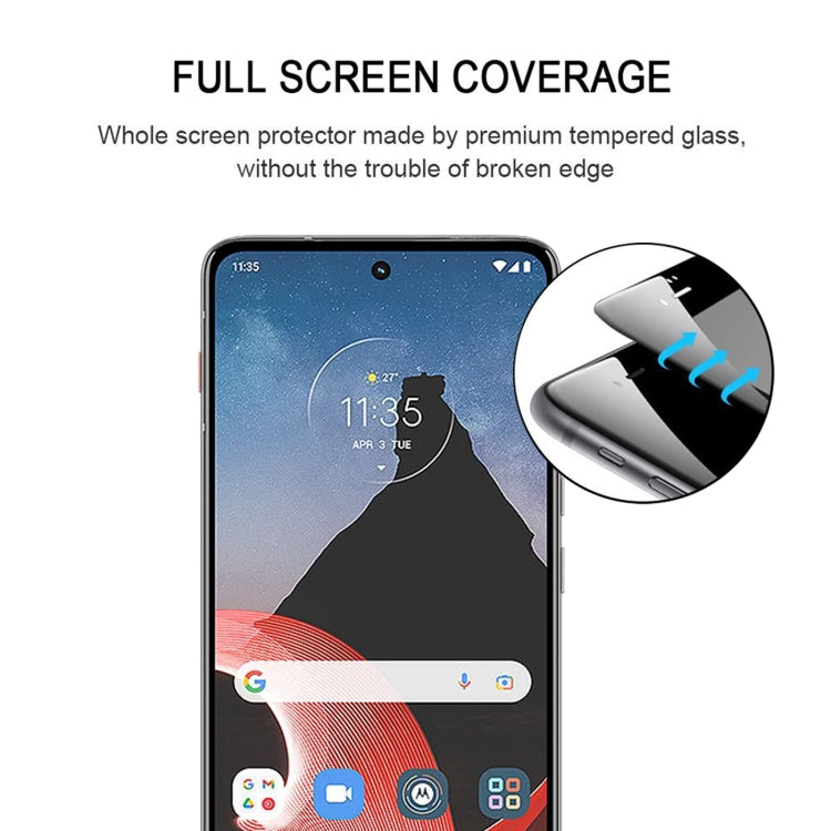 For Motorola ThinkPhone Full Glue Full Cover Screen Protector Tempered Glass Film