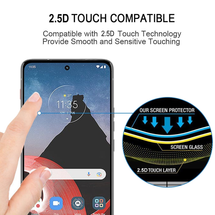 For Motorola ThinkPhone Full Glue Full Cover Screen Protector Tempered Glass Film