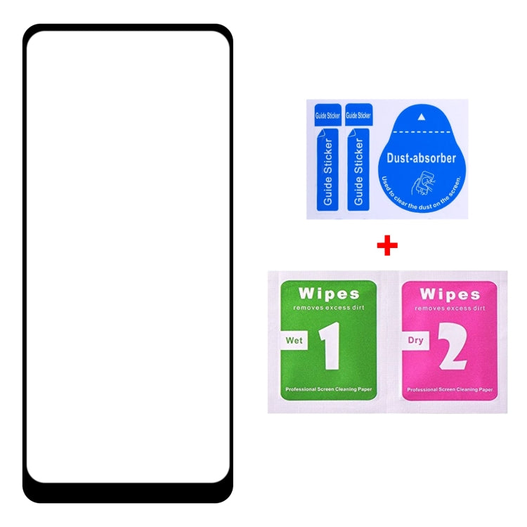 For Motorola Moto G Play 2023 Full Glue Full Cover Screen Protector Tempered Glass Film