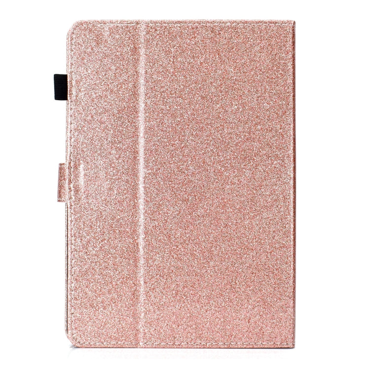 For Amazon Kindle Youth Edition Love Buckle Glitter Horizontal Flip Leather Case with Holder & Card Slots