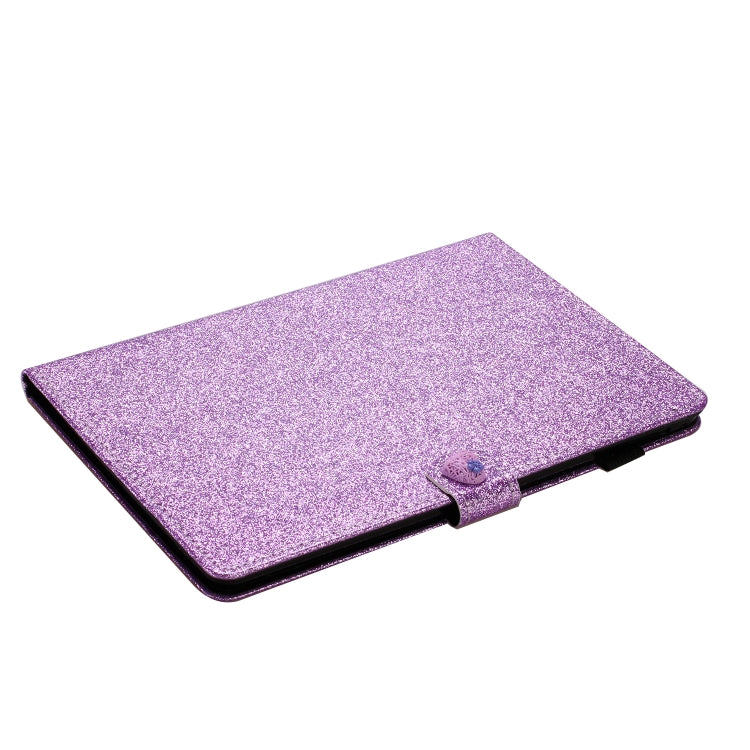 Love Buckle Glitter Horizontal Flip Leather Case For iPad Air / 9.7 2018 / 9.7 2017