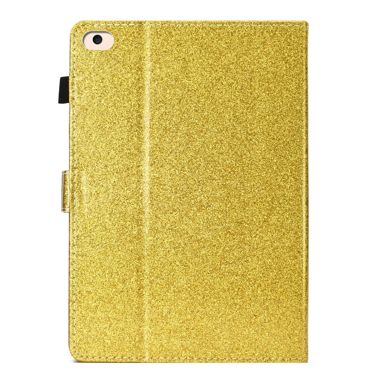 Love Buckle Glitter Horizontal Flip Leather Case For iPad Air / 9.7 2018 / 9.7 2017