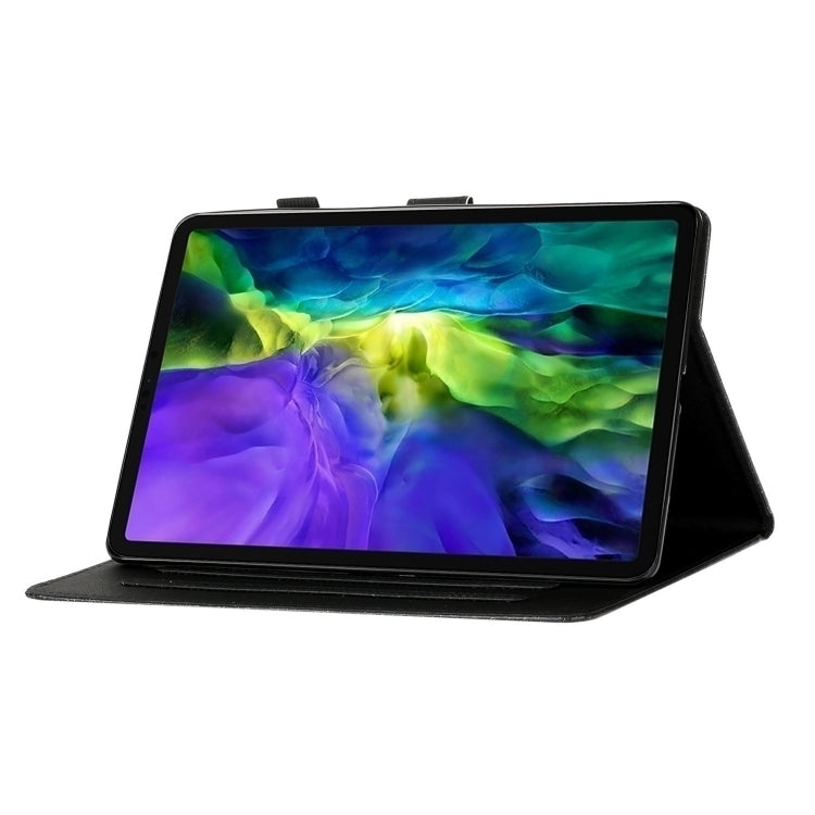 For iPad Pro 11 (2020) Love Buckle Glitter Horizontal Flip Leather Tablet Case with Holder & Card Slots
