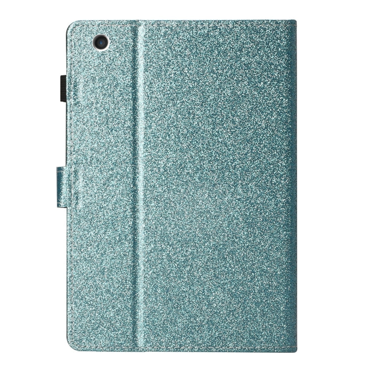 For iPad 4 & 3 & 2 Love Buckle Glitter Horizontal Flip Leather Case with Holder & Card Slots