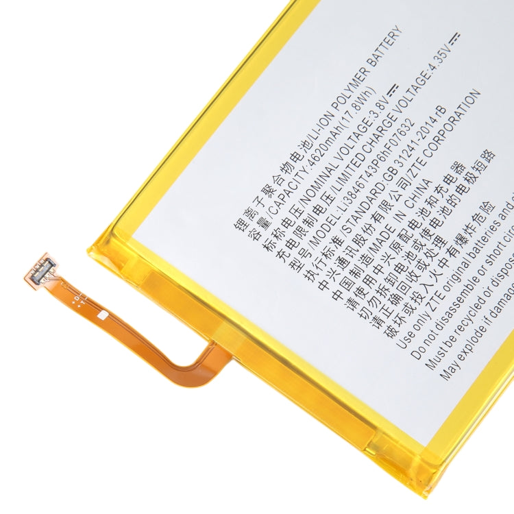 For ZTE Trek 2 K88 Tablet 4620mAh Battery Replacement Li3846T43P6hF07632