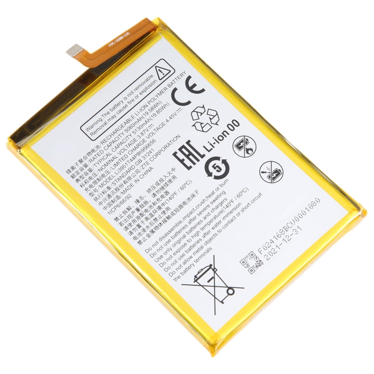 For ZTE Blade V40 5G 5060mAh Battery Replacement li3951T44p8h956656