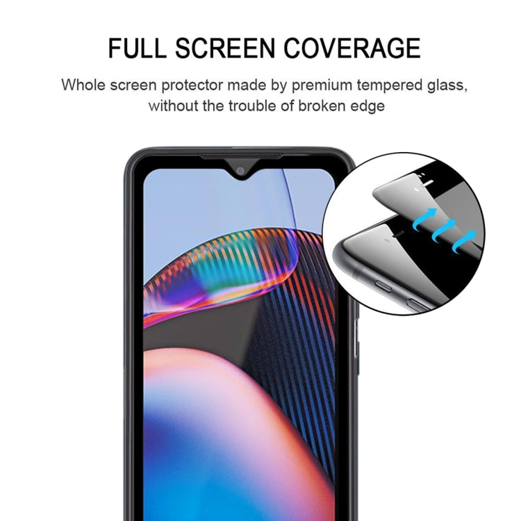 For Motorola Defy 2 25pcs Full Glue Full Cover Screen Protector Tempered Glass Film