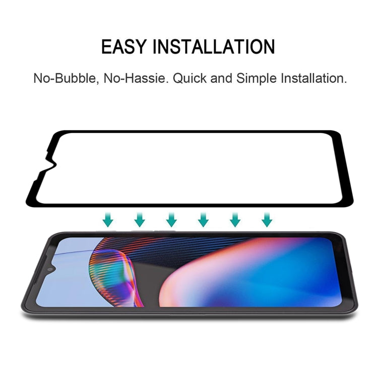 For Motorola Defy 2 25pcs Full Glue Full Cover Screen Protector Tempered Glass Film