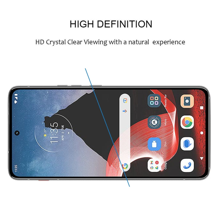 For Motorola ThinkPhone 25pcs Full Glue Full Cover Screen Protector Tempered Glass Film