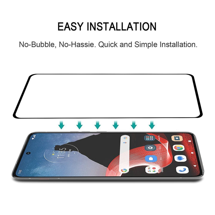 For Motorola ThinkPhone 25pcs Full Glue Full Cover Screen Protector Tempered Glass Film