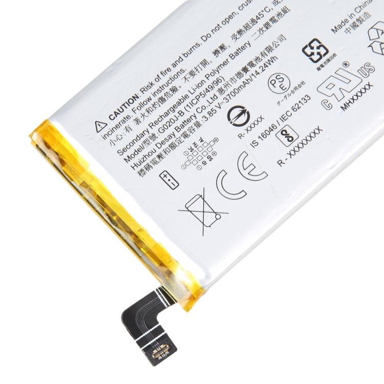 For Google Pixel 4 XL 3700mAh Battery Replacement G020J-B