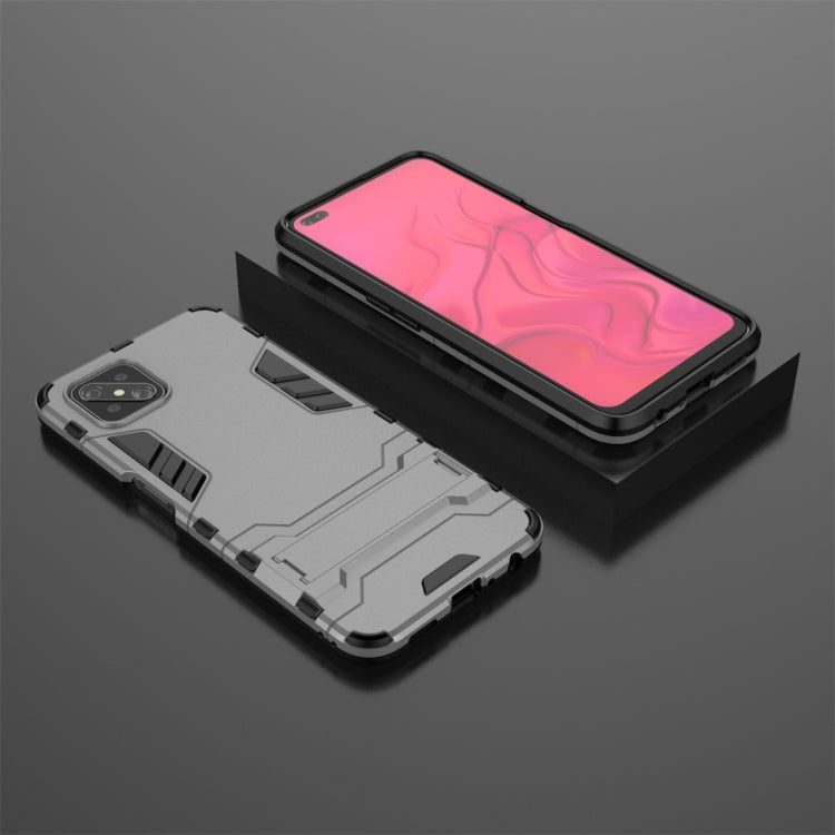 For OPPO A92s PC + TPU Shockproof Protective Case with Invisible Holder