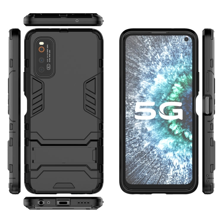 For Vivo IQOO Neo3 PC + TPU Shockproof Protective Case with Invisible Holder