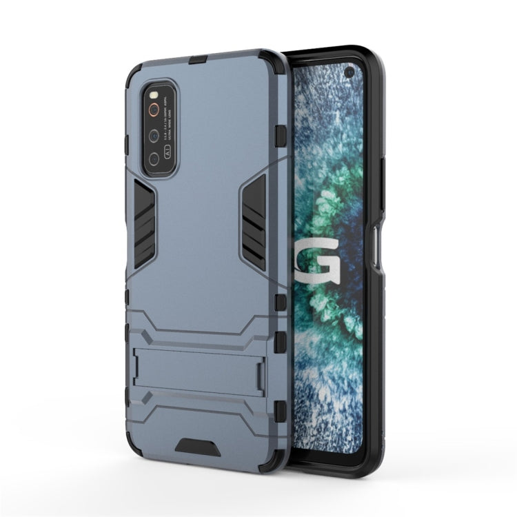 For Vivo IQOO Neo3 PC + TPU Shockproof Protective Case with Invisible Holder