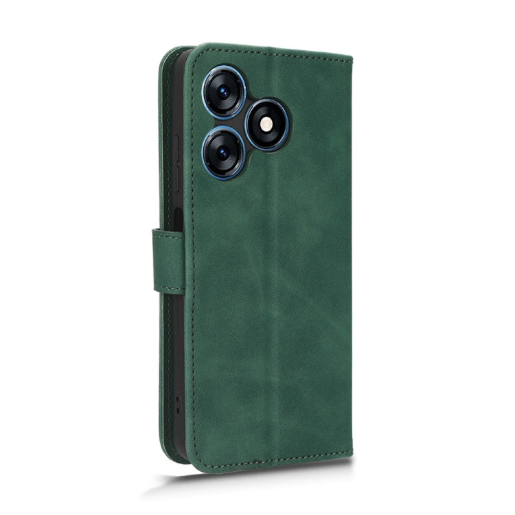 For TECNO Spark 10 Skin Feel Magnetic Flip Leather Phone Case