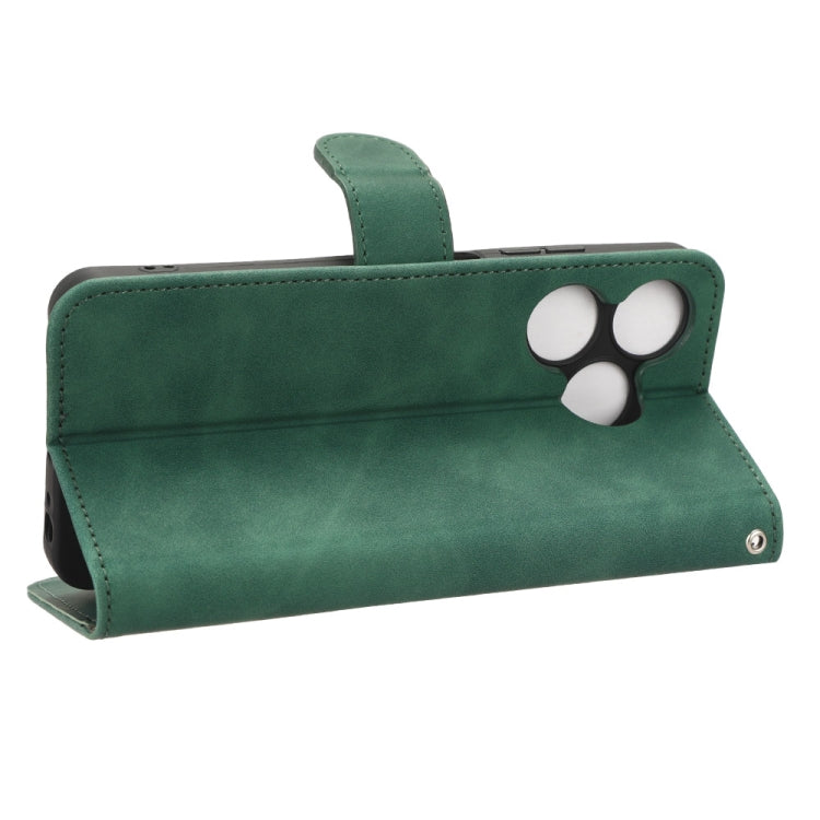 For TECNO Spark 10 Skin Feel Magnetic Flip Leather Phone Case