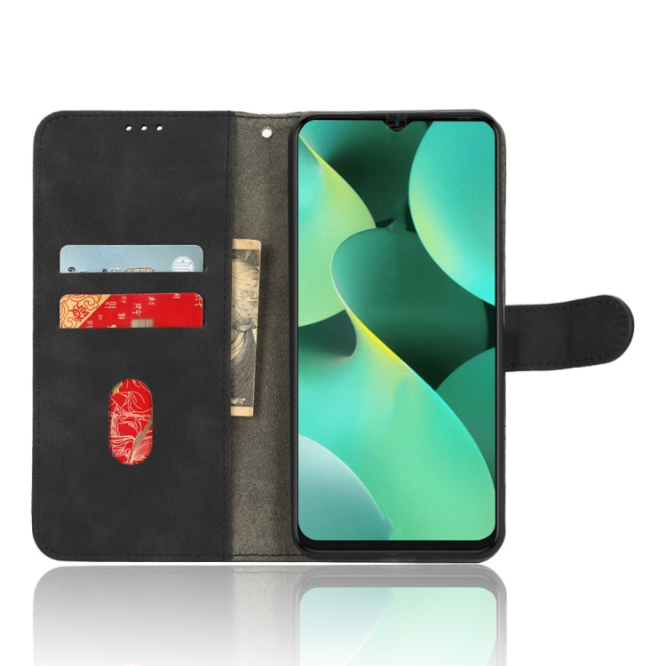 For TECNO Spark 10C Skin Feel Magnetic Flip Leather Phone Case