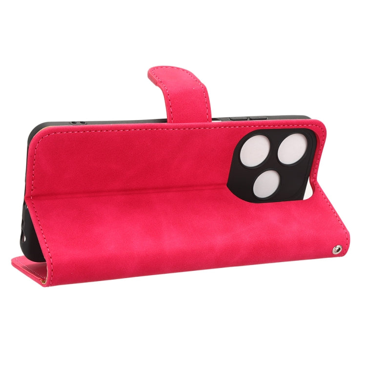 For TECNO Spark 10C Skin Feel Magnetic Flip Leather Phone Case