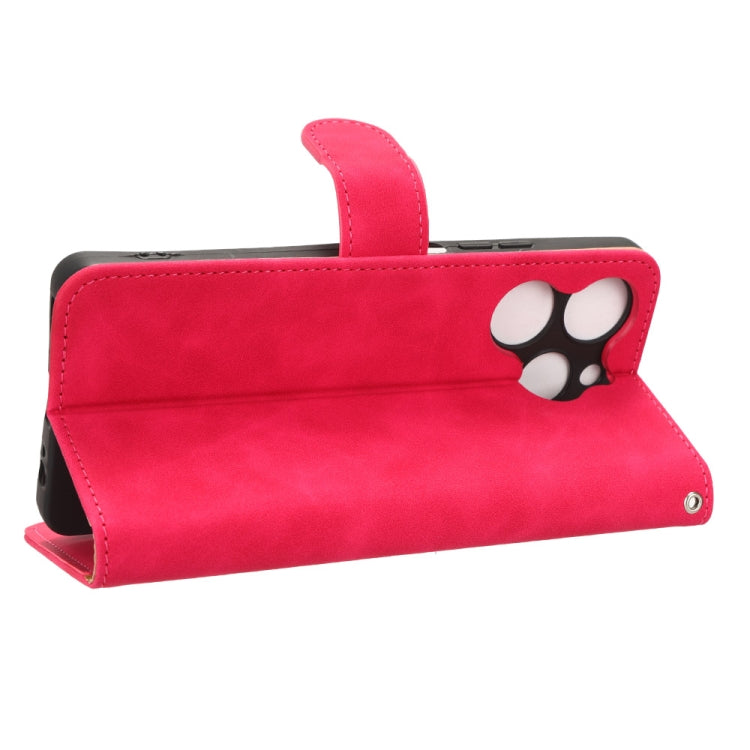 For TECNO Spark 10 Pro Skin Feel Magnetic Flip Leather Phone Case