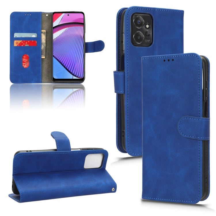 For Motorola Moto G Power 2023 / G Paly 2023 Skin Feel Magnetic Flip Leather Phone Case