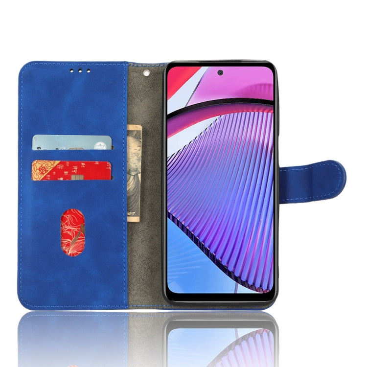 For Motorola Moto G Power 2023 / G Paly 2023 Skin Feel Magnetic Flip Leather Phone Case