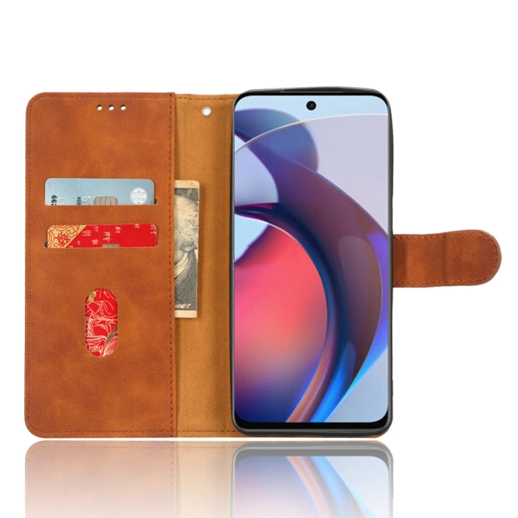 For Motorola Moto G Stylus 5G 2023 Skin Feel Magnetic Flip Leather Phone Case