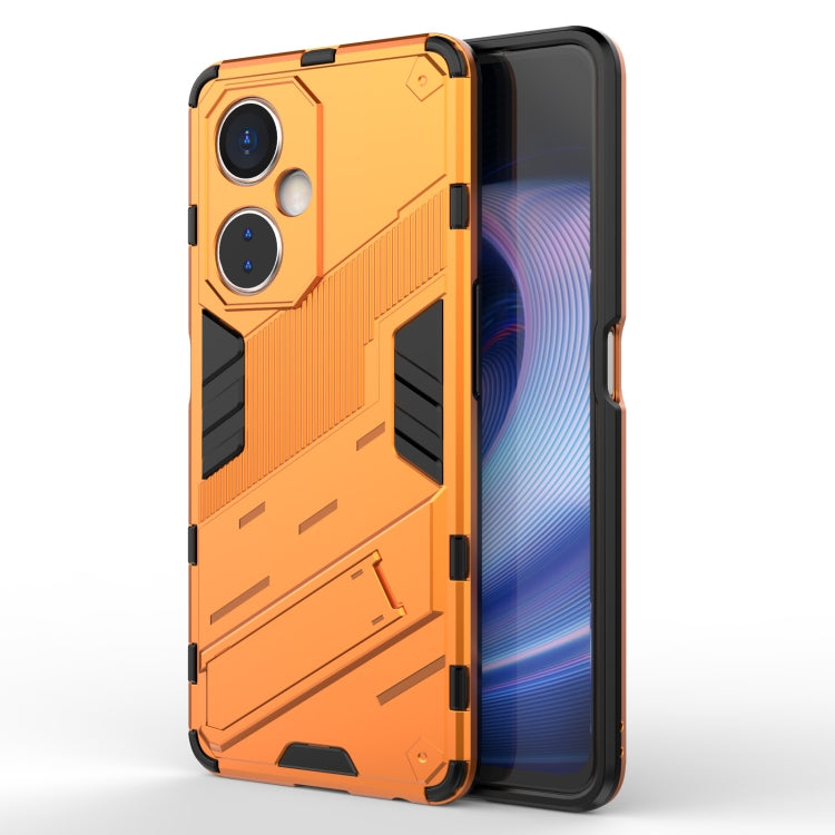 For OnePlus Nord CE 3 Punk Armor 2 in 1 PC + TPU Phone Case with Holder