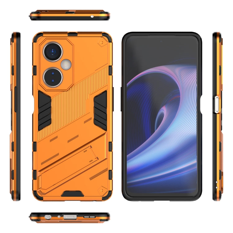 For OnePlus Nord CE 3 Punk Armor 2 in 1 PC + TPU Phone Case with Holder