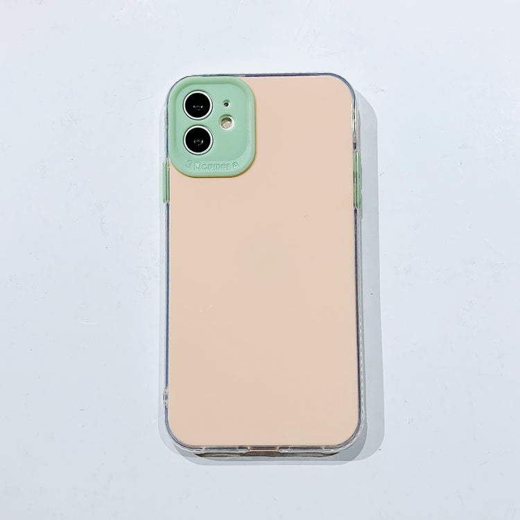 For iPhone 11 Fine Hole Series TPU + Acrylic Anti-fall Mirror Phone Protective Case