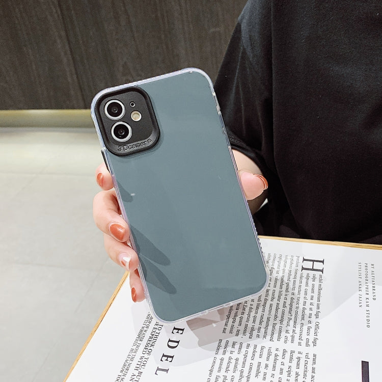 For iPhone 11 Fine Hole Series TPU + Acrylic Anti-fall Mirror Phone Protective Case