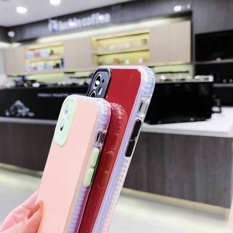 For iPhone 11 Pro Fine Hole Series TPU + Acrylic Anti-fall Mirror Phone Protective Case