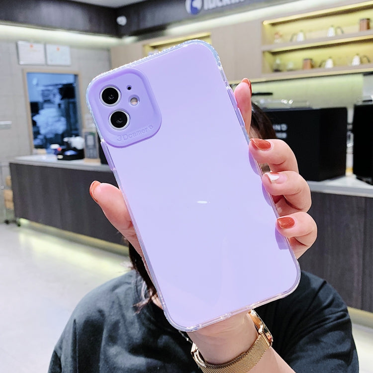 For iPhone 11 Pro Fine Hole Series TPU + Acrylic Anti-fall Mirror Phone Protective Case