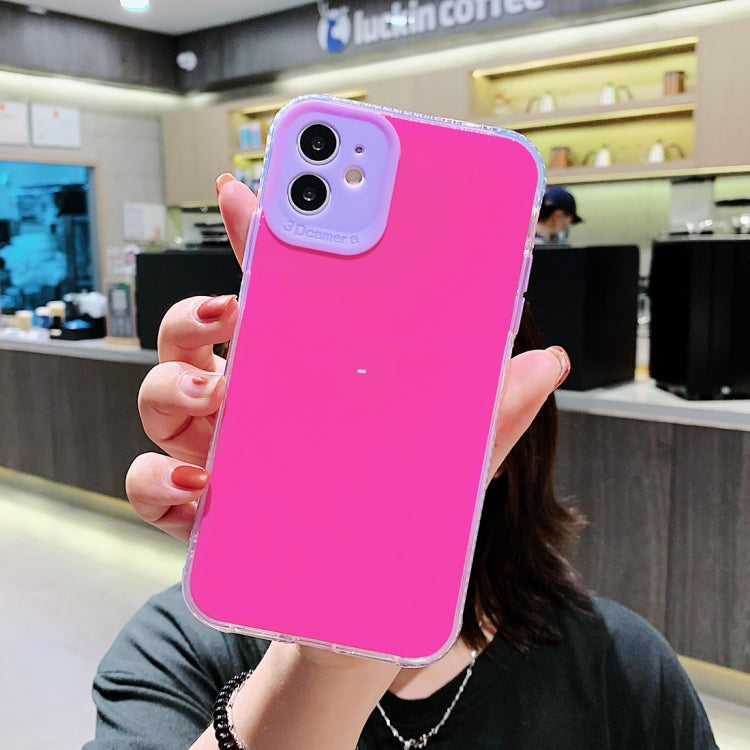 For iPhone 11 Pro Fine Hole Series TPU + Acrylic Anti-fall Mirror Phone Protective Case
