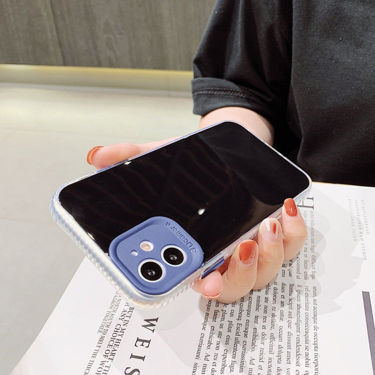 For iPhone 11 Pro Fine Hole Series TPU + Acrylic Anti-fall Mirror Phone Protective Case