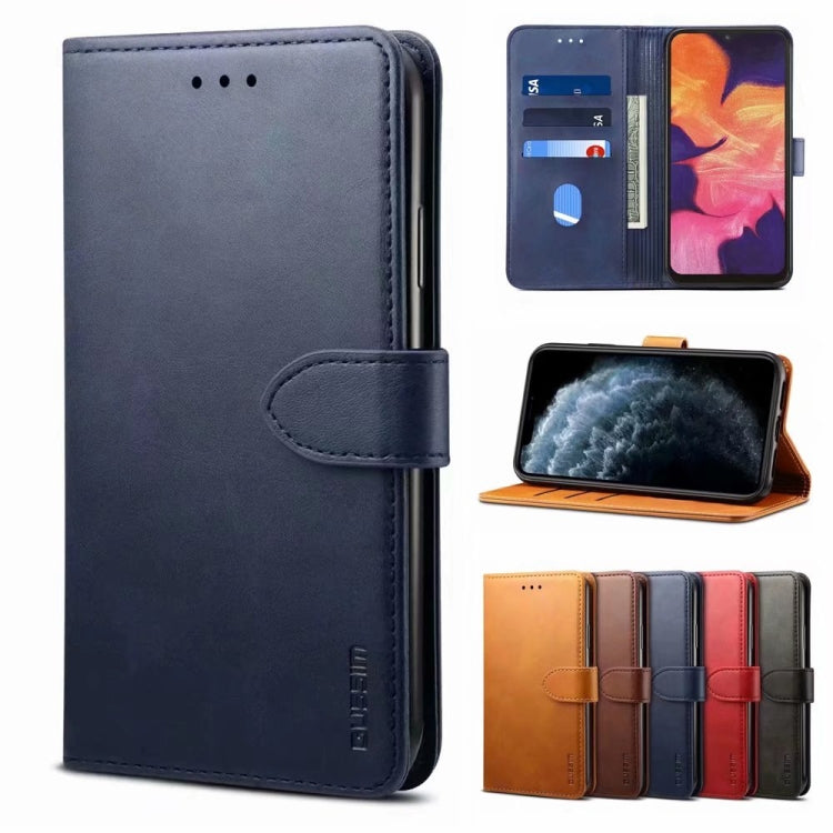 For iPhone 14 GUSSIM Horizontal Flip Leather Phone Case